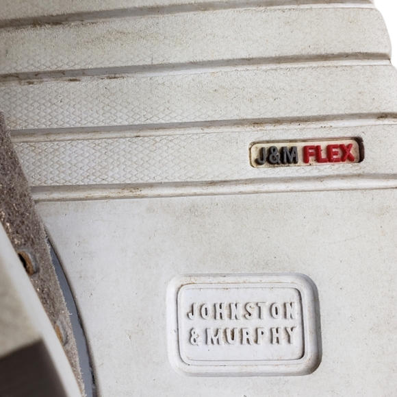 Johnston and Murphy Flex Sneaker Perforated Leather Loafer Removable Insoles 8 - Picture 8 of 12